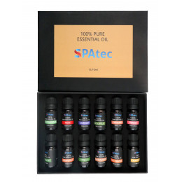 Aromaterapia: pack de 12 perfumes (banheiras Spatec)