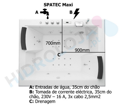 diagrama banheira hidromassagem