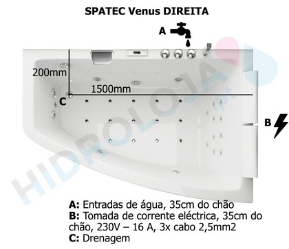 diagrama banheira hidromassagem